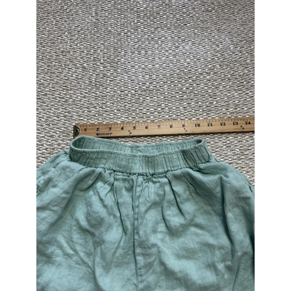 Women's Classic Cotton To Wear Linen Baggies Shorts Small. Preppy Beachy Coastal